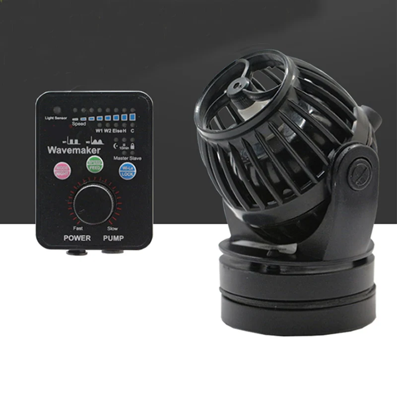 

Jebao 110~240v RW-4 RW-8 RW-15 RW-20 Aquarium Wave Maker Propeller Wireless Control Master/Slave Pump RW Series