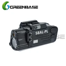Greenbase CNC алюминиевый SBAL-PL охотничий фонарик красный лазер и светодиодный фонарь для оружия постоянный мгновенный стробоскоп фонарик для пистолета