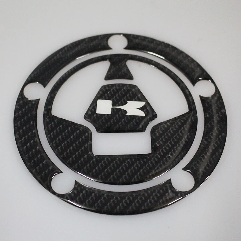 

Motorcycle Carbon Fiber Fuel Tank Gas Pad Decal Stickers With Logo For KAWASAKI Z800 13-15/ER6N 12-15/VN650 15/VERSYS 650 15