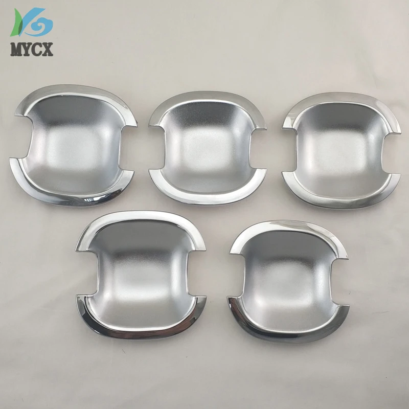 Para Suzuki Vitra VITARA 2005, 2006, 2007-2012 exterior de productos automotrices puerta tazones de alta calidad Chapado en partes exteriores 5 piezas Para Suzuki Vitra VITARA 2005, 2006, 2007-2012 exterior de productos automotrices puerta tazones de alta calidad Chapado en partes exteriores 5 piezas