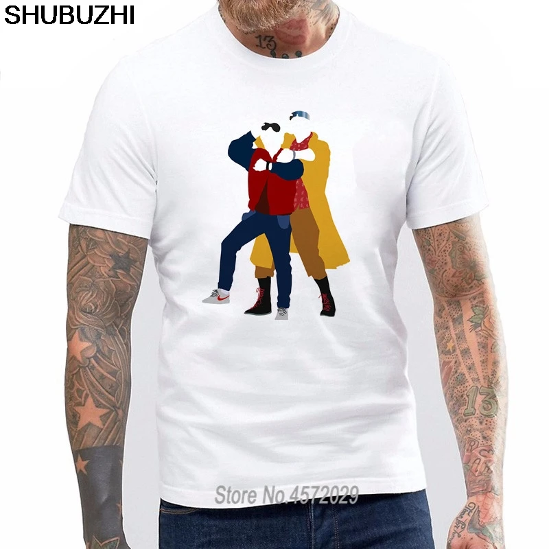 

Hot Sale Fashion Back to the Future Marty McFly T Shirt Mens Fashion Novelty Short Sleeve Tee Tops Clothes euro size