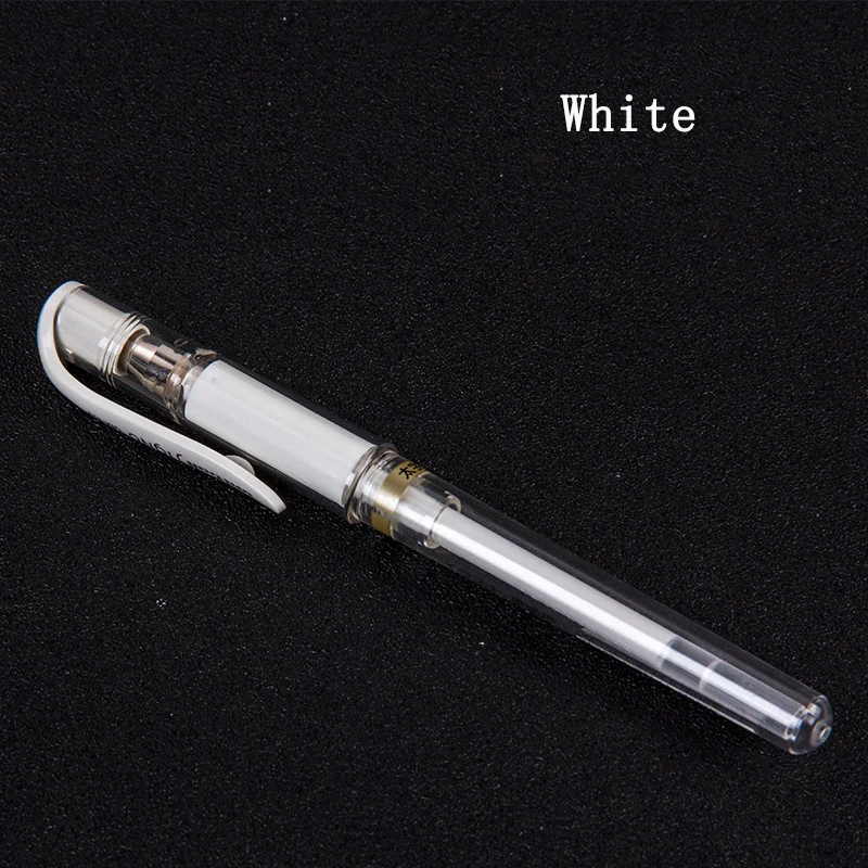 EZONE 1,0 мм Высококачественная ручка-хайлайтер белая/Золотая/Серебристая Черная бумажная ручка для письма маркер ручка гелевая ручка школьные канцелярские принадлежности