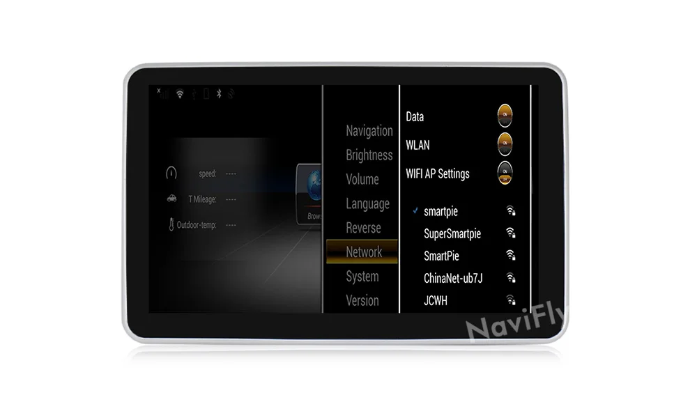 Best NaviFly 10.25 inch 3+32 Android 7.1 Car GPS navigation multimedia player for BENZ GLE 2012-2018 support 4G SIM Card WIFI BT 10
