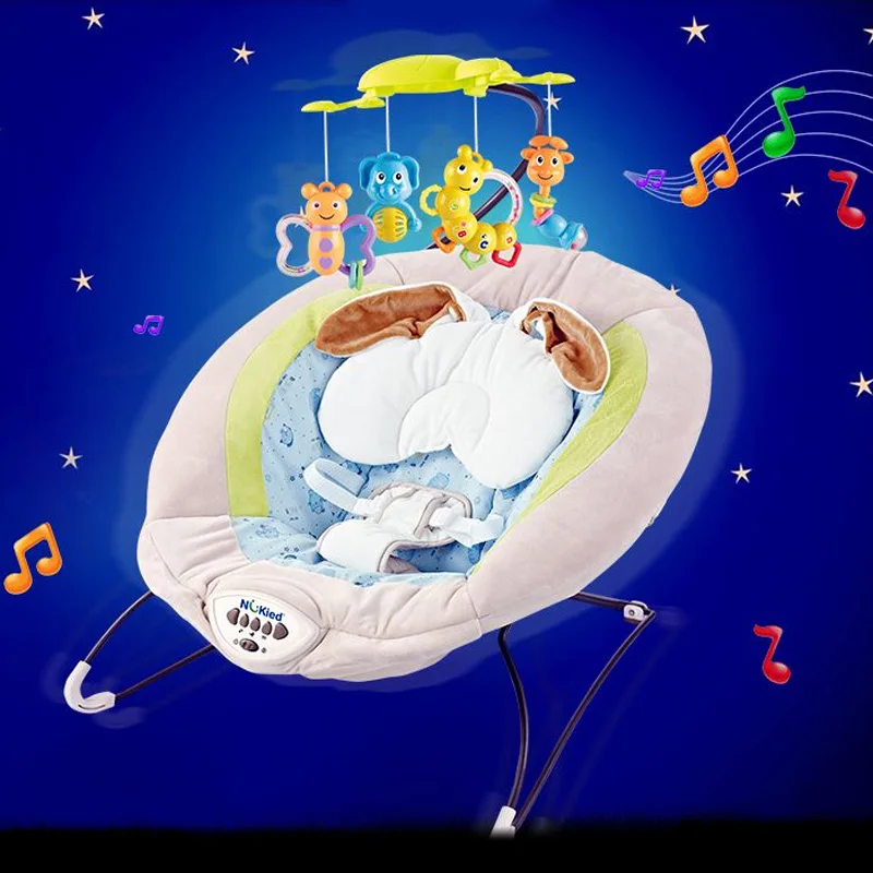 Babyfond детское кресло качалка детские электрическая колыбель успокаивает ребенка