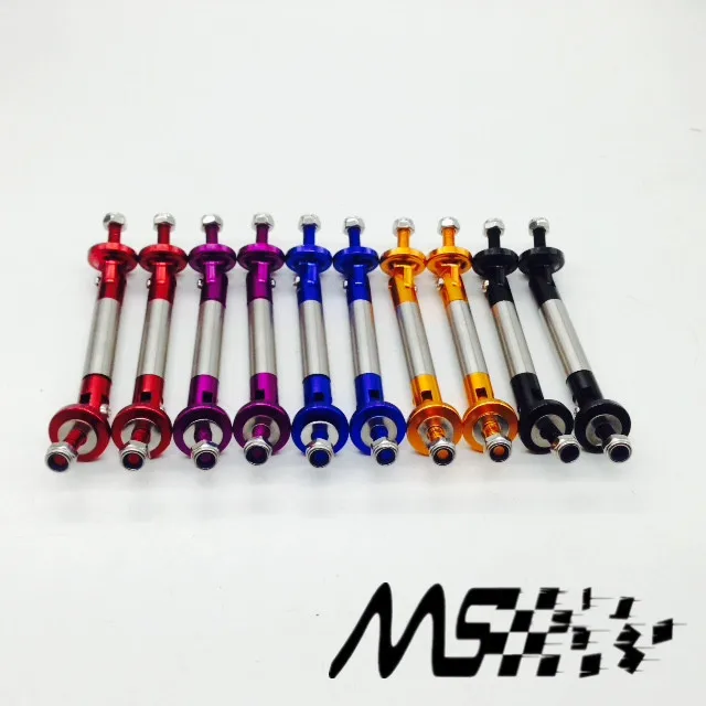 

Universal 75MM Racing Front Bumper Lip Splitter Rod Strut Tie Bar Support Kit Bumpers/universal front bumper lip