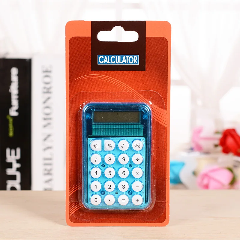 MINI candy color 8 arithmetic font b calculator b font