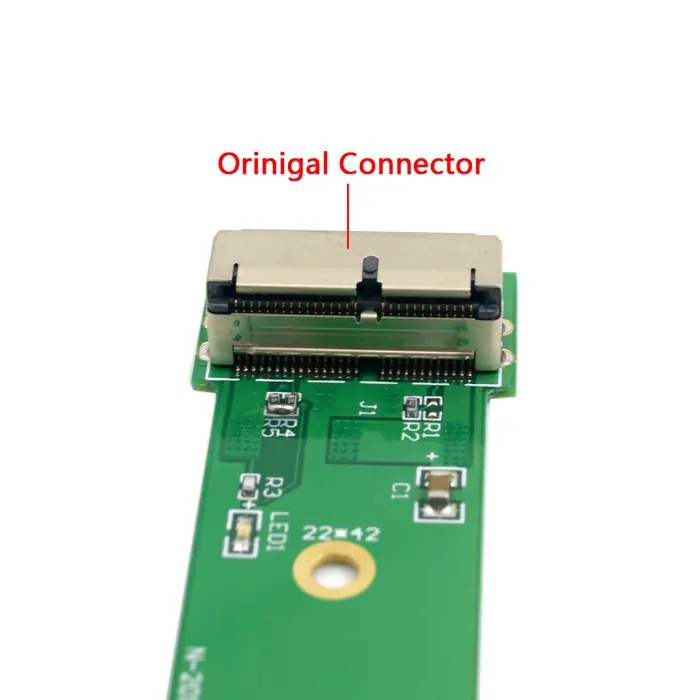 Xiwai PCI Express E 4X M.2 NGFF M Key to 2013 2014 2015 SSD конвертируемая карта для A1493 A1502 A1465 A1466|Кабели