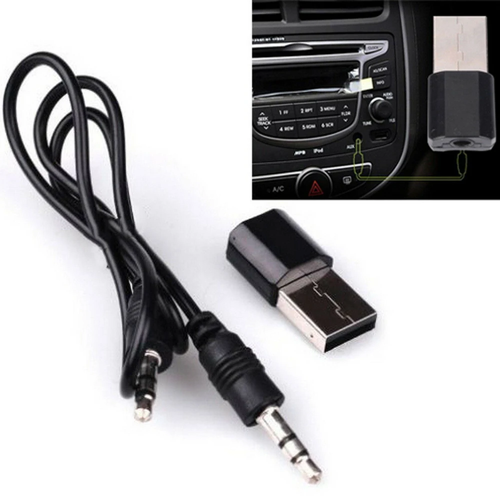 USB Bluetooth аудио приемник адаптер 3 5 палка автомобильный | Электроника