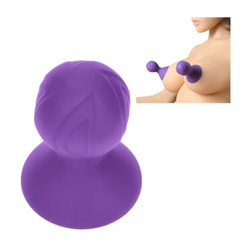 

1 Pair Vacuum Nipple Enhancer Silicone Nipple Stimulator Massager Vacuum Breast Pump Stimulator Nipple Sucker Breast Massager 35