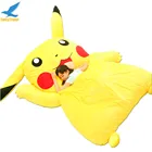 Best Price as low as $125.16 Fancytrader Japan Anime Stuffed Giant Pikachu Plush Bed Sofa Mattress Tatami Pad Bedding Set Mat Memory Foam FT90267