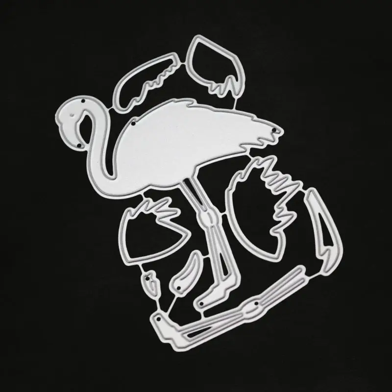 

Flamingo Metal Cutting Dies Stencil Scrapbooking Album Stamp Paper Card Embossing Craft Decor
