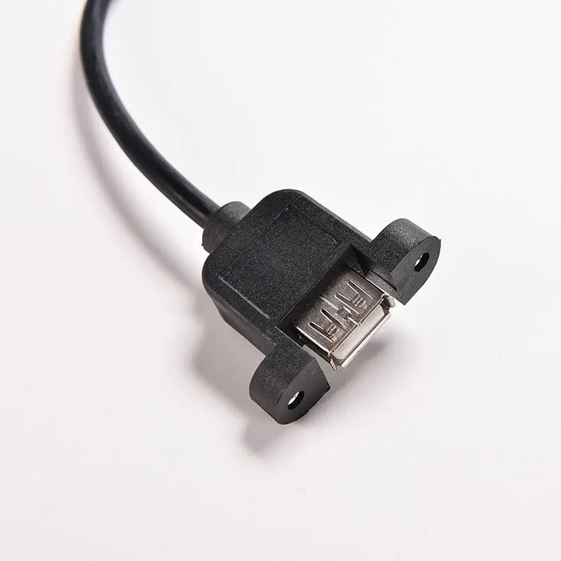 USB 2 0 папа мама 30 см A USB2.0 удлинитель литой панельный монтаж Удлинительный