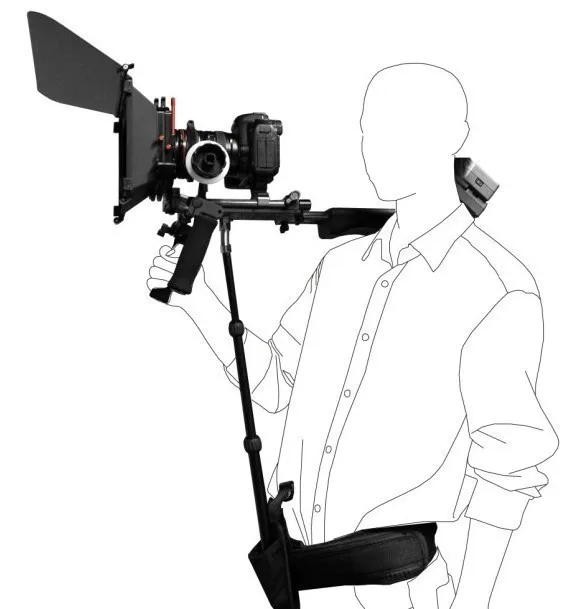 Крепление для DSLR Rig штанга/ремень подходит плеча/талии видеокамеры камеры DV/DSLR|dslr