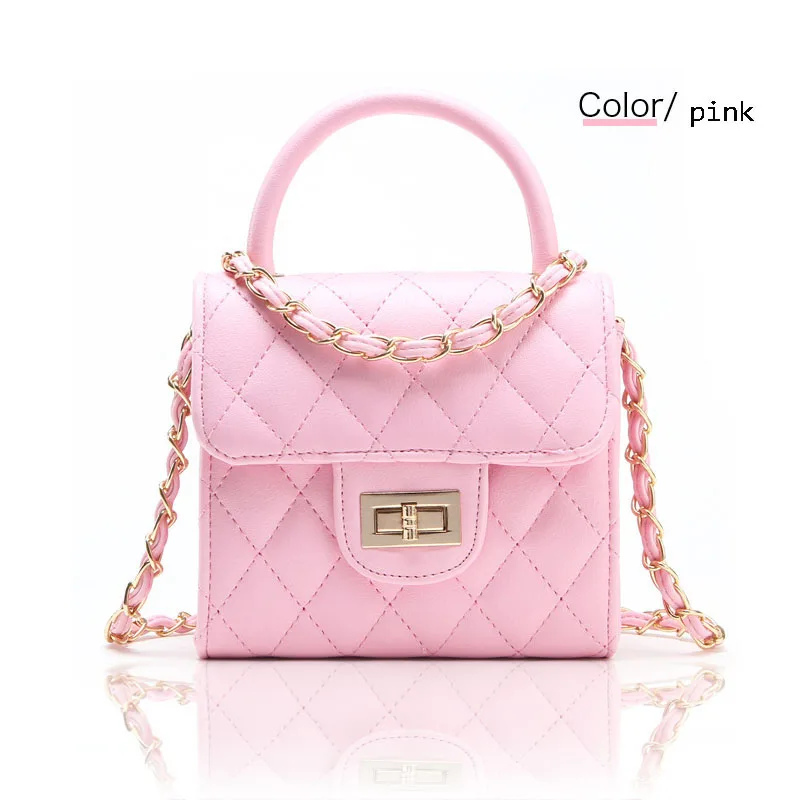 WISECOL Новая Милая Мини сумка-мессенджер детская модная сумка PU водонепроницаемая женская детская мода аксессуары - Цвет: pink