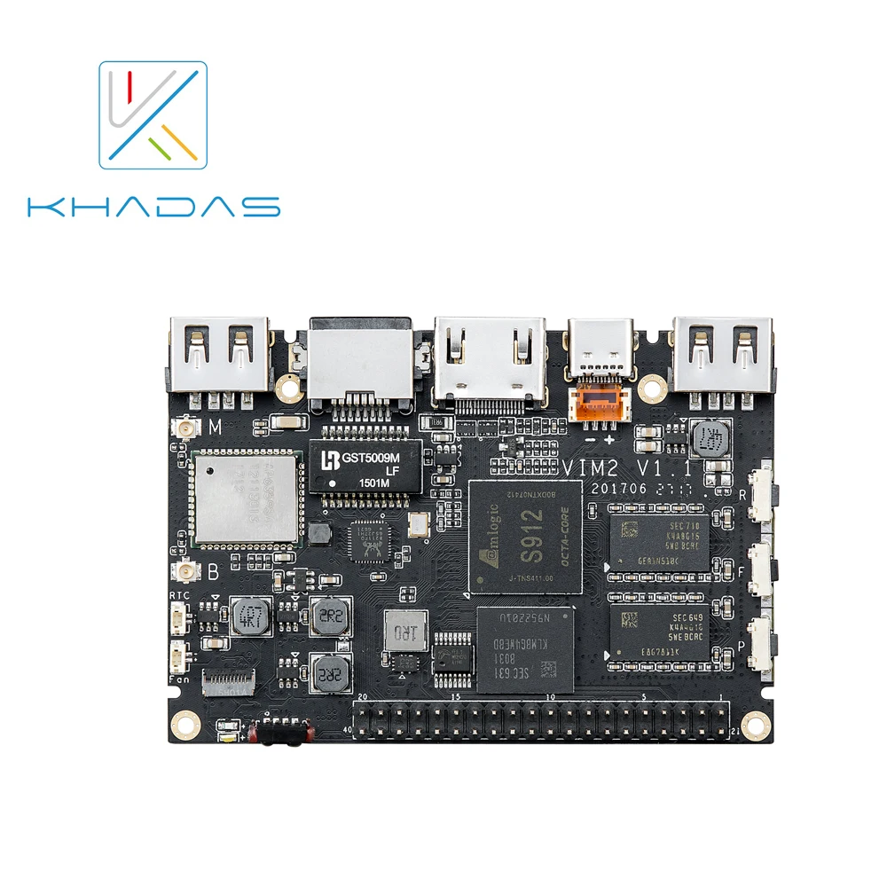 

Khadas VIM2 Max Mother Board Only (DDR4 3GB+64GB)