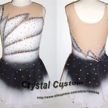 Платья для фигурного катания для взрослых; новое Брендовое платье со стразами; Vogue Ice; соревнование в катании на коньках; платье для девочек; DR3281