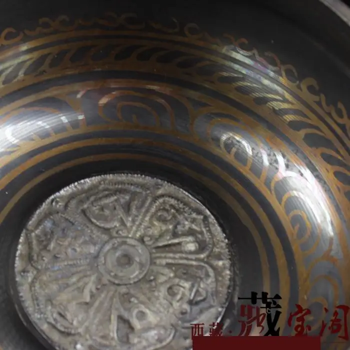 17CM Tibetan Singing Bowl Himalayan Hand Hammered Chakra Meditation Home Decoration Crafts Religion Belief Yoga Bowl 3