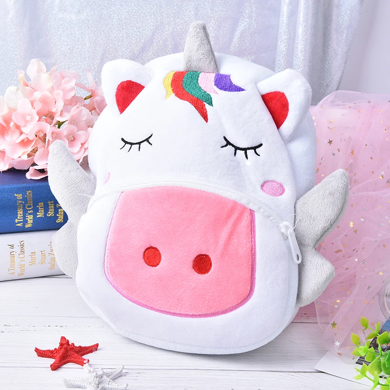 3D Cartoon Unicorn Backpack Kindergarten Schoolbag -Unicorn Fashion