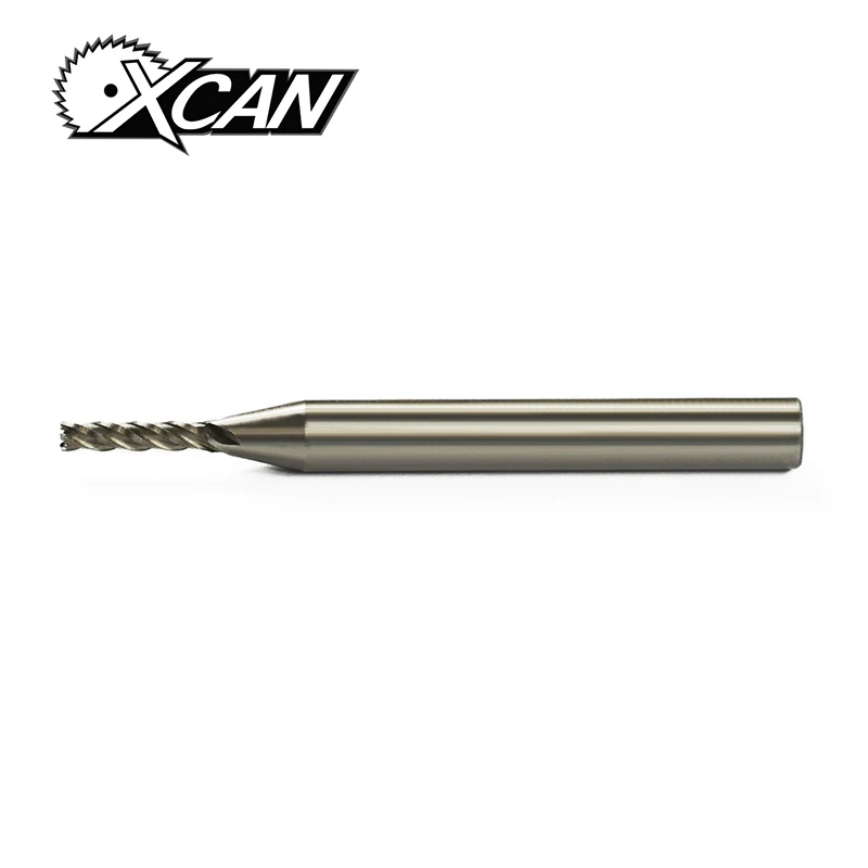 

XCAN Diameter 2mm-10mm HSS Straight Shank End Mills 4 Flute Milling Cutter CNC Cutting Tools
