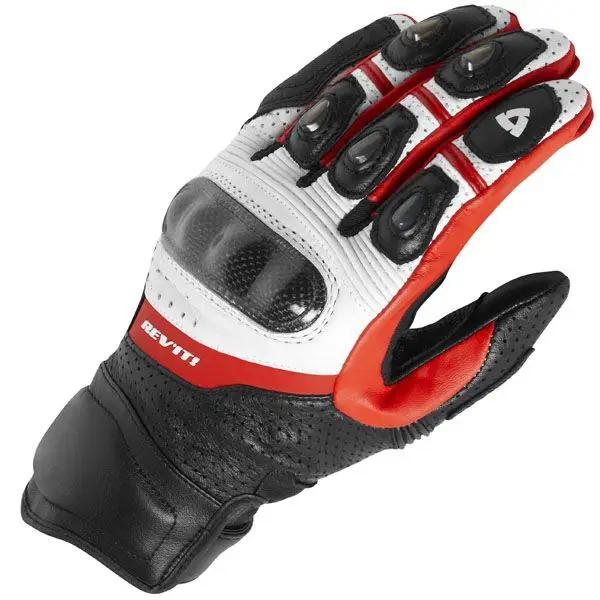 Nuevos guantes de moto de cuero genuino de 2017
