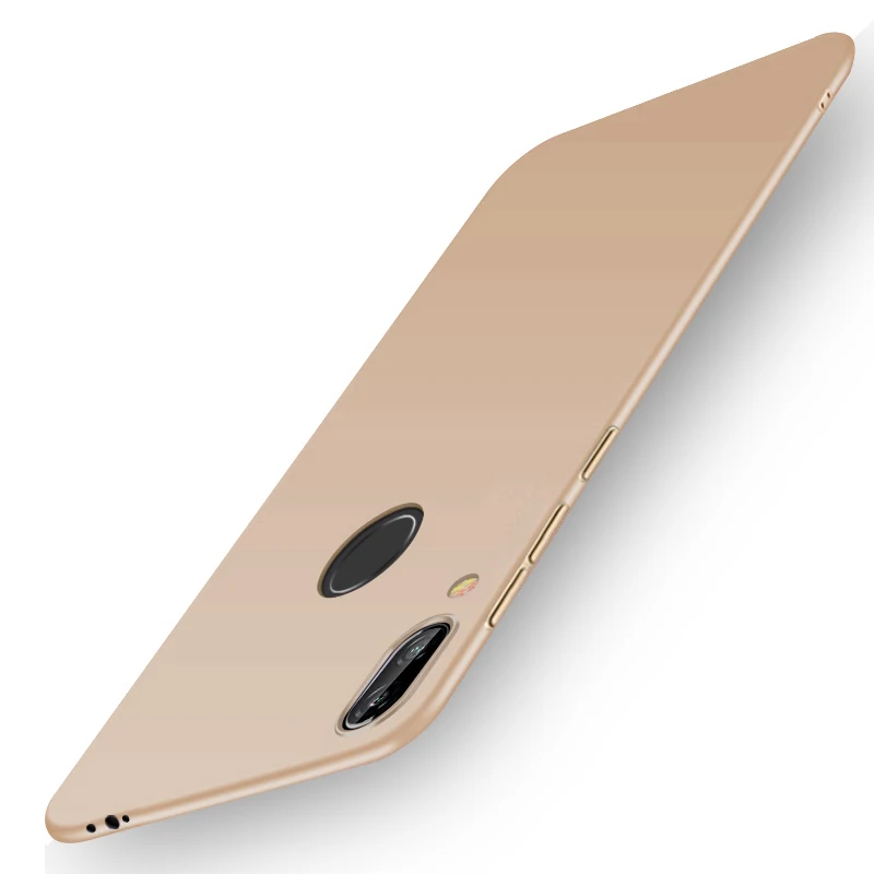 Gold Роскошный Жесткий чехол для телефона Xiaomi Redmi S2 6 6A 5 5A 5 Plus матовая задняя крышка из поликарбоната для Redmi Note 7 5 5A 6 Pro Чехол для телефона Capa сумка - Цвет: Gold