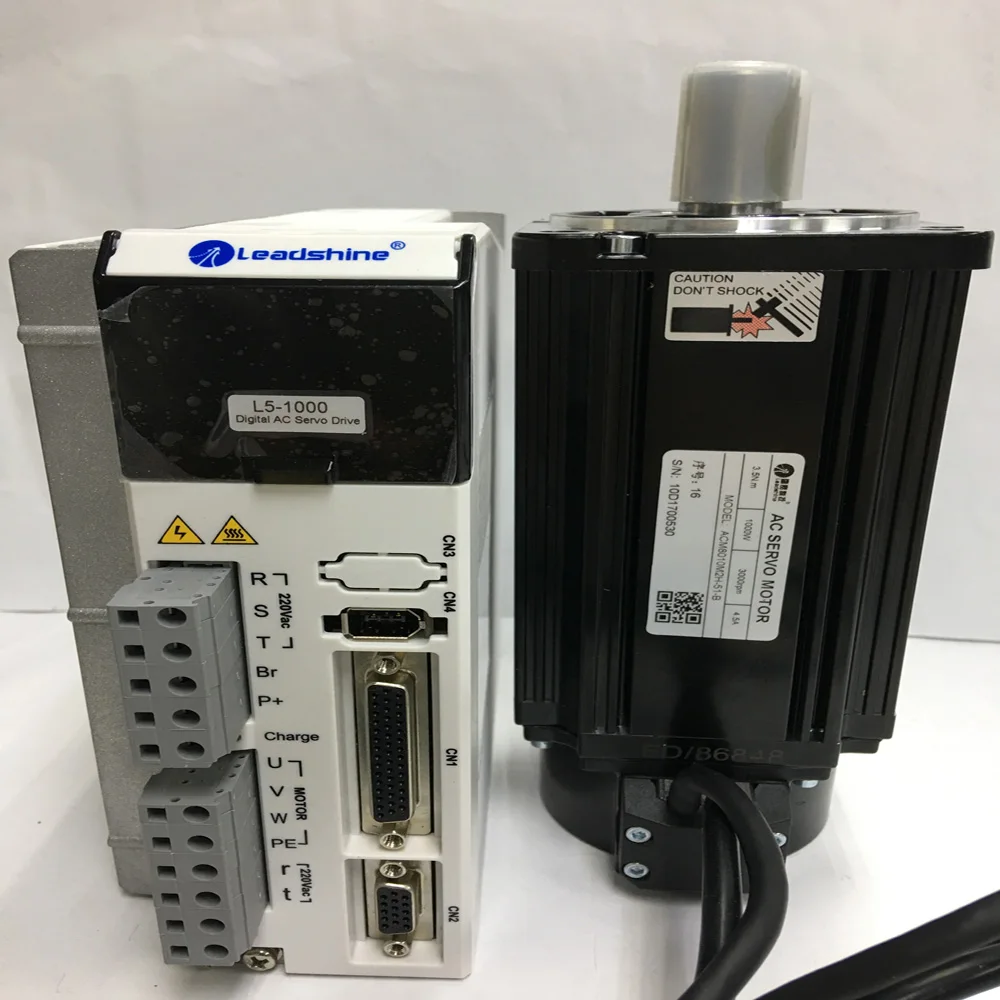 1000 Вт Leadshine AC Серводвигатель L5-1000 + мотор ACM8010M2H-51-B фантастический | Инструменты