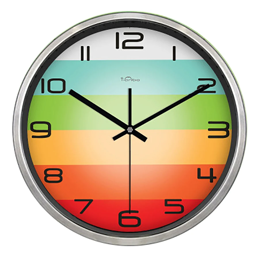 

Art Mute Simple Colorfu Clock Color Creative Large Watch Digital Wall Clock Modern Design Best Selling 2019 Products Wall Clocks