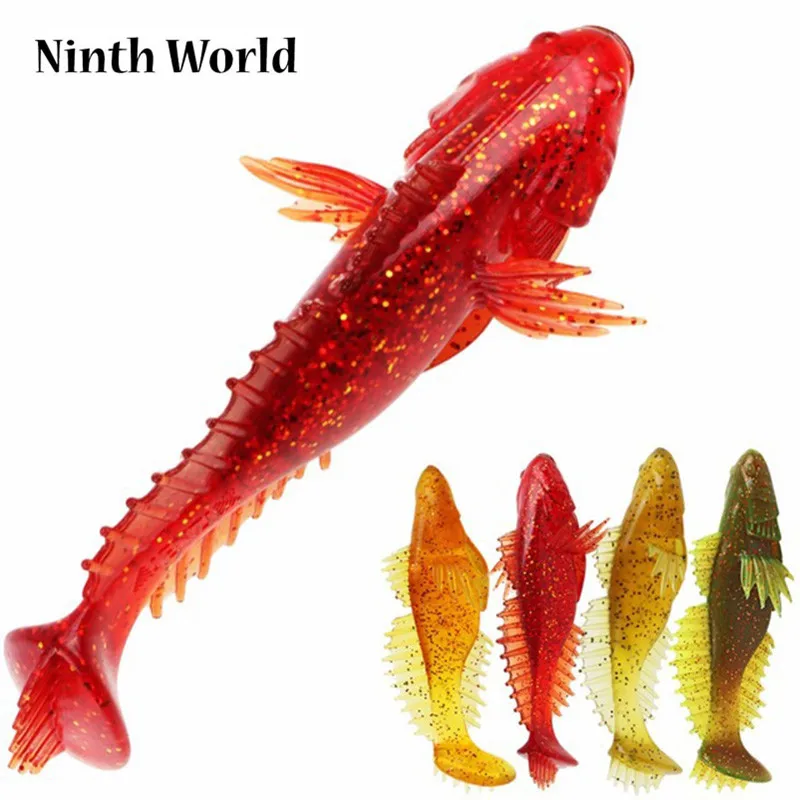 

1PC 12CM/20G T Tail Silica Gel Fishing Lure Soft Fake Bait Soft Worm Bionic Artificial Bait Fishing Gear