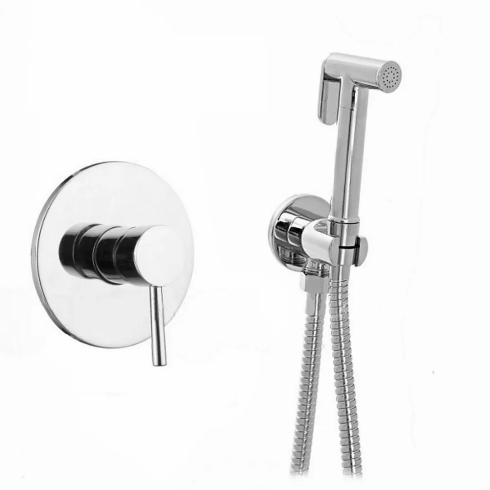 ハンドヘルドセットトイレジェットクリーナーポータブルビデシャワースプレーウォールマウント蛇口シャワー噴霧器 BD487bidet shower spraytoilet bidet