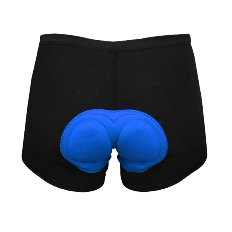 

Men Women 3D Padded Quick Dry Bike Underwear Shockproof Thick Silicone Sponge Cushion Breathable Mesh Bicycle Cycling Shorts