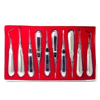 

10pcs/set Handuse scaler tools dental instruments dental curretage tools Odontologia dental teeth whitening clareador curved