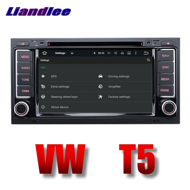 Clearance Liandlee Car Multimedia Player NAVI For Volkswagen VW Touareg T5 Transporter Car Touch Screen Radio DVD Stereo GPS Navigation 2