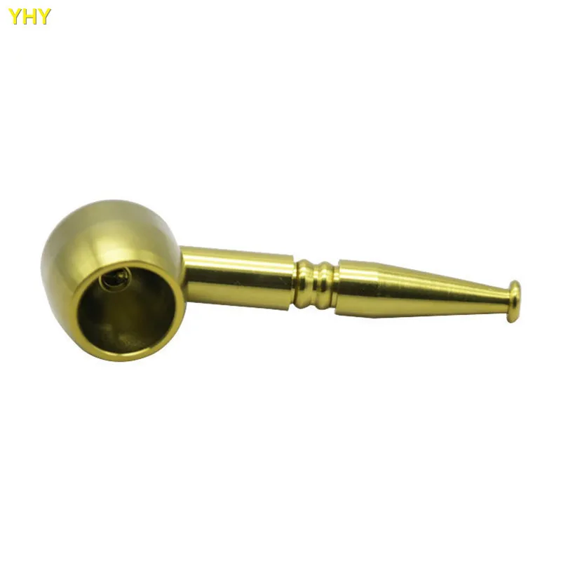 3.9inch Pot Metal Smoking Pipe Tobacco Dry Herbal Cigarette Cigar Pipe Tool Accessories Filter Tips Holder 6 Colors  03