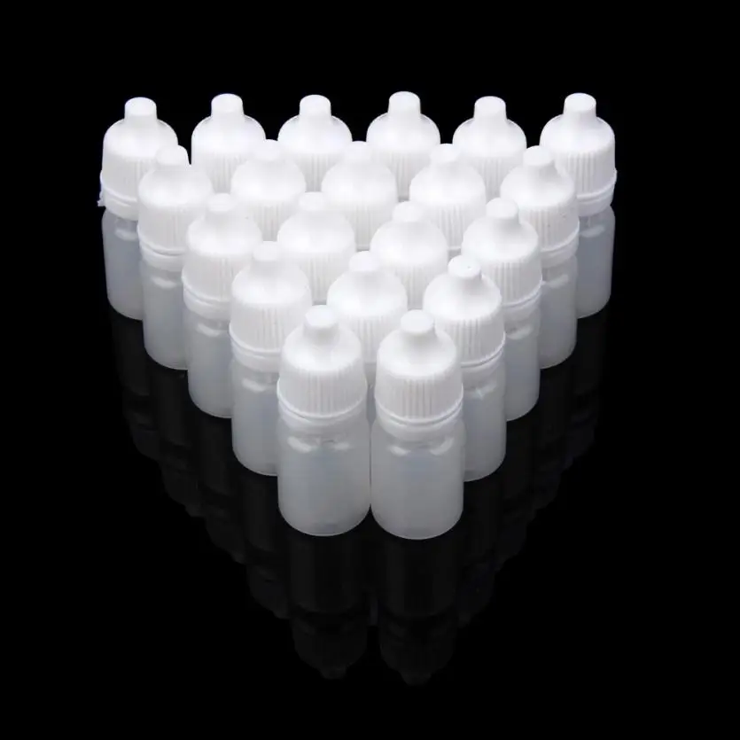 

TOP Quality 5ml Empty Plastic Squeezable Dropper Bottles Eye Liquid Dropper Can easily be sterilized 2018 Anne