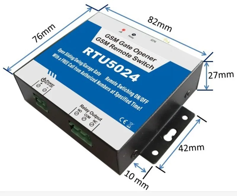 Распашного типа двойной беспроводной открывания ворот RTU 5024 GSM Сигнализация