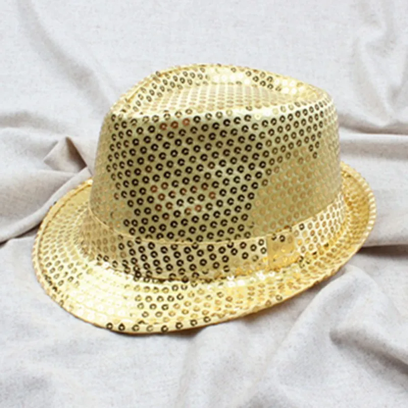 Детская шапка для мальчиков, топ для девочек, мягкая фетровая шляпа в джазовом стиле, популярная блестящая плоская шляпа для взрослых