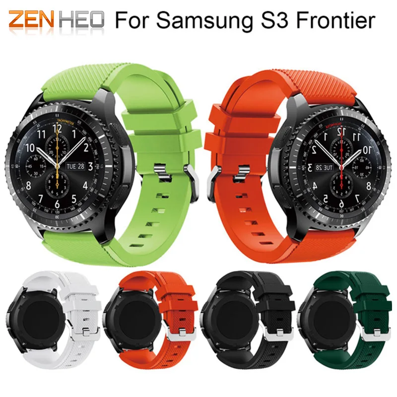 Ремешок для часов Samsung Gear S3 Frontier Classic сменный силиконовый браслет Galaxy Watch 46 мм 22 |