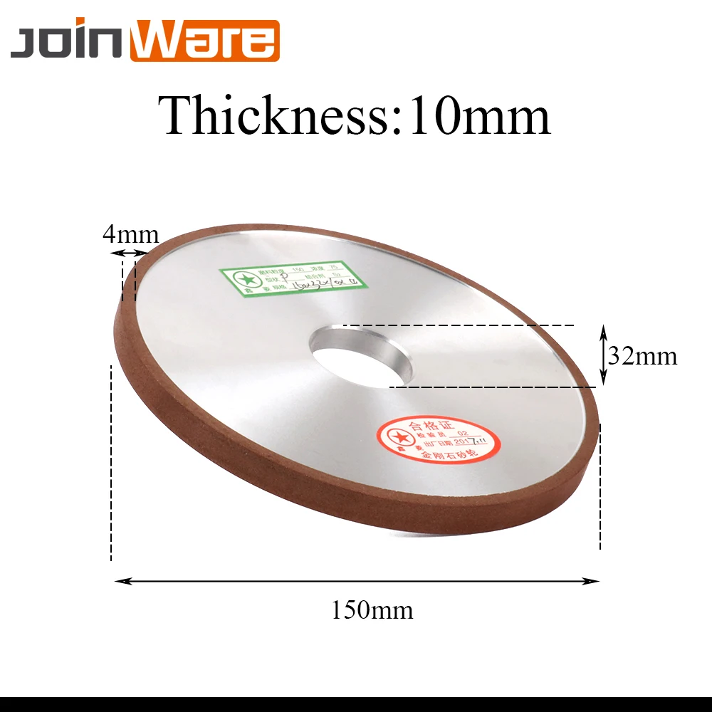 High quality 150mm Diamond Grinding Wheel Flat Grinder Disc For Grain