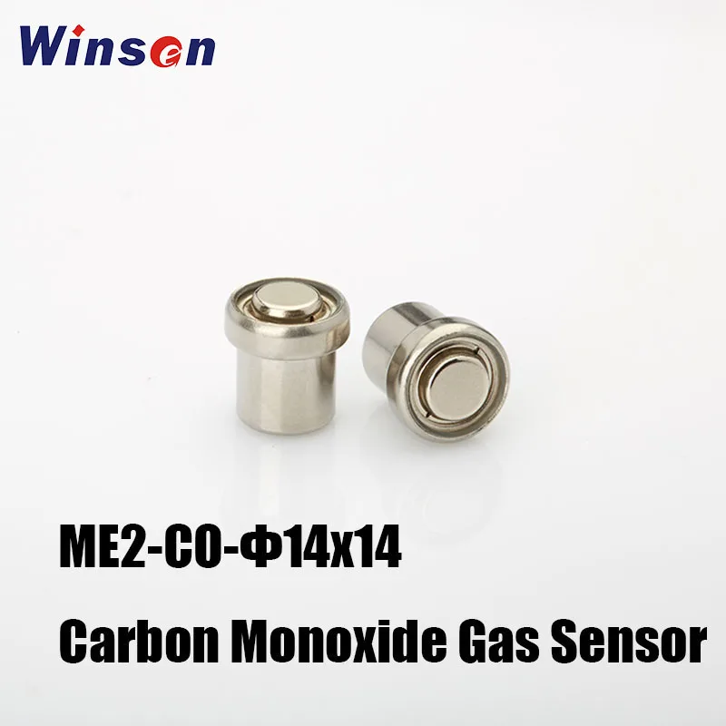 10 шт. Winsen ME2-CO электрохимический датчик угарного газа широкий линейный диапазон низкое потребление CO Обнаружение концентрации газа - Цвет: ME2-CO-14X14mm