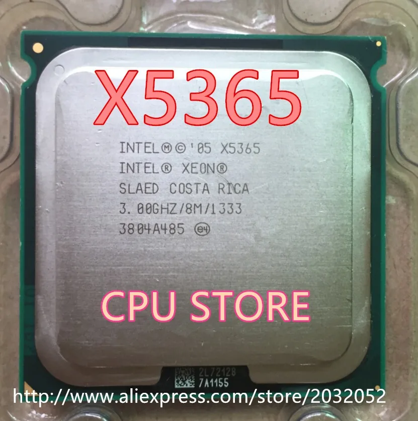 Процессор Intel Xeon X5365 3,0 ГГц/8 м/1333, близкий к LGA771 Core 2 Quad Q6700 cpu(дайте два адаптера от 771 до 775