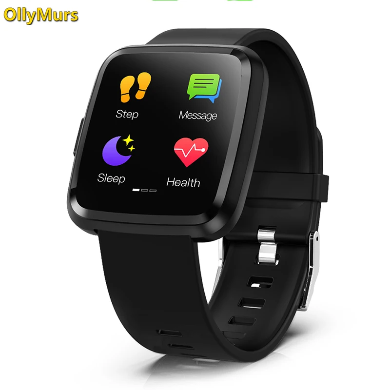 

2019 CY7 PRO Smart watch Full screen touch IP67 waterproof Bluetooth Sport fitness tracker Men Smartwatch For IOS Android Phone