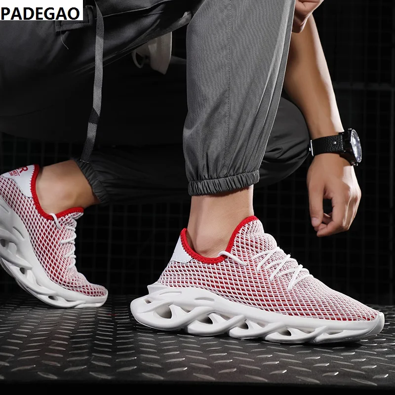 Спортивные мужские кроссовки; мужские кроссовки для бега; Летняя мужская обувь для бега; дышащая обувь; удобная обувь; zapatillas hombre Deportiva