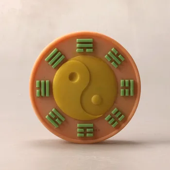 

Original design Tai Chi pattern silicone molds DIY round handmade soap forms