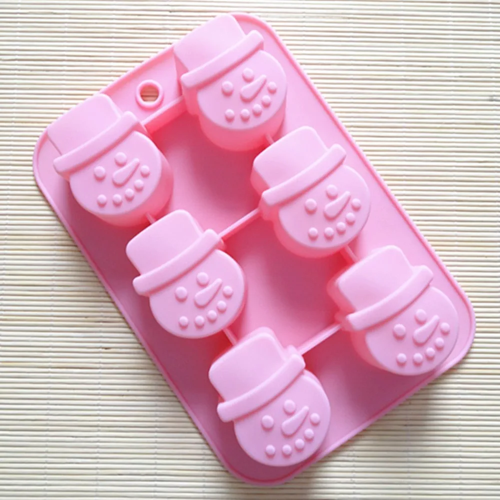 Snowman-Soap-Candle-Molds-Silicone-Christmas-Cake-Mold-Chocolate-Liquid-Silicone-Mold-Ice-Fondant-Cake-Chocolate-Handmade-Soap-KC1157 (2)