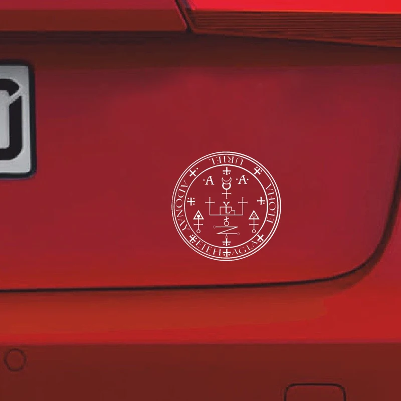 16*16CM Fashion Uriel Arch Angel Sigil Vinyl Rear Fender Accessories Sticker on Car Window Decoration for Kia Dodge Jeep Buick