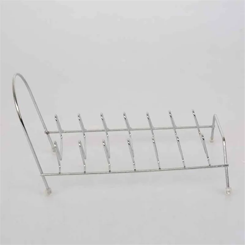 Stainless Steel Dish Drainer Sink Dishwasher Drain Rack Kitchen Goods Organizer Storage Rack Dish Shelf (1)