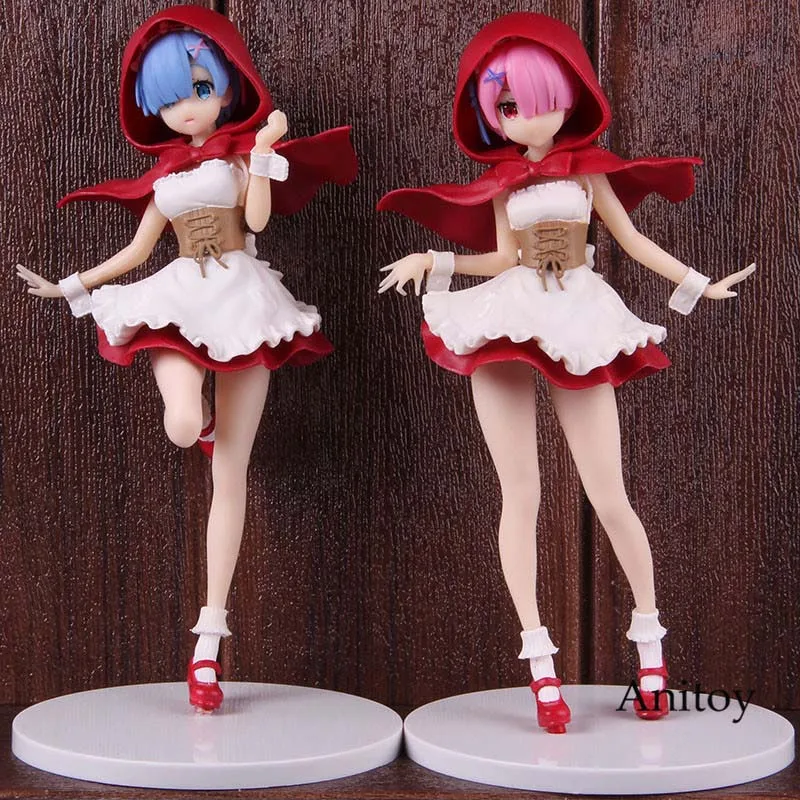 

Re: Life in a Different World From Zero Red Hood Ram Rem Action Figure Collectible Model Toy