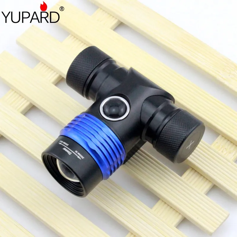 

YUPARD XM-L XML T6 LED Headlamp Headlight bicycle light Zoomable Zoom IN/OUT Adjust 1x18650 or 3xAAA rechargeable battery