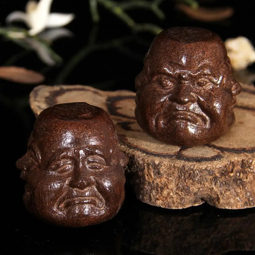 Regalo de la suerte de la decoración de la Boutique de tallado de madera bendición de Buda artes y artesanías estatua decoración del hogar Regalo de la suerte de la decoración de la Boutique de tallado de madera bendición de Buda artes y artesanías estatua decoración del hogar
