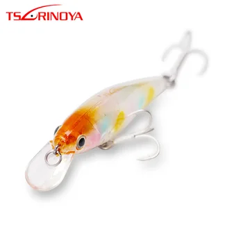 

TSURINOYA Bear King Minnow Bait 65mm 5g Floating 0.8-1.2m Fishing Lure Isca Artificial Pesca Fishing Wobblers Kunstaas